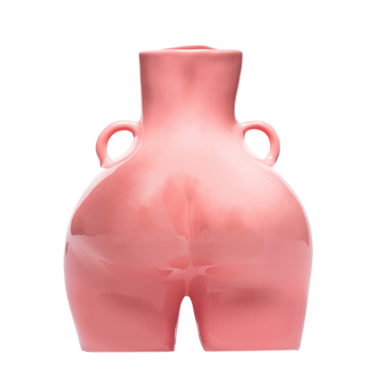 Anissa Kermiche | Love Handles Vase Pink Shiny