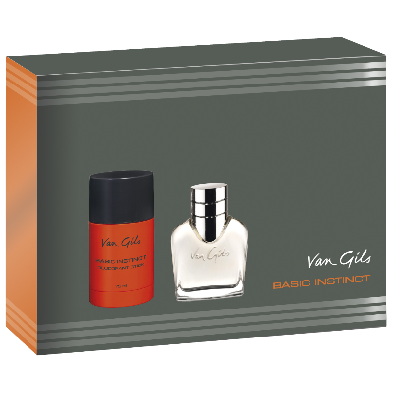 Van Gils - Basic Instinct EDT 40 ml + Deo Stick - Giftset