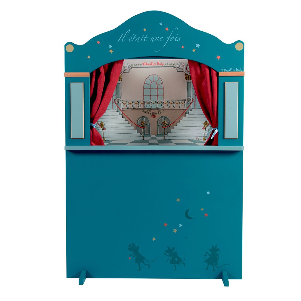 Moulin Roty - Large Puppet Theatre - Blue