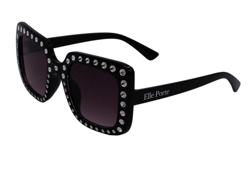 Elle Porte - Beverly Hills - Teen Sunglasses, Black (39TEENSBBLACK)