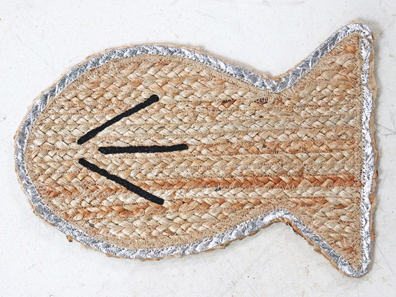 Jute Fish Placemats x 4