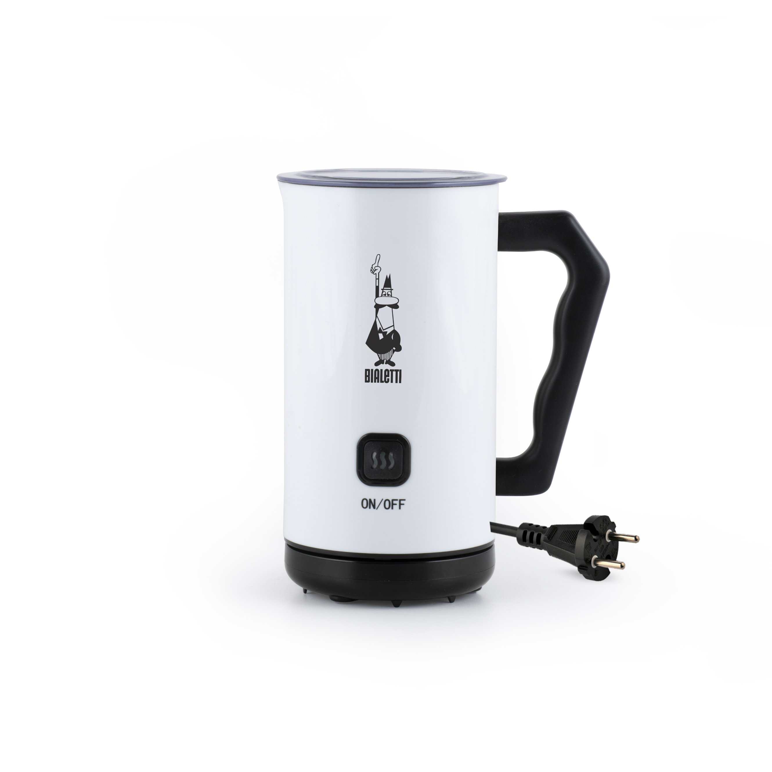 Bialetti - Soft Cream - Elektrisk Mælkeskummer 150ML/300ml - White (4433)