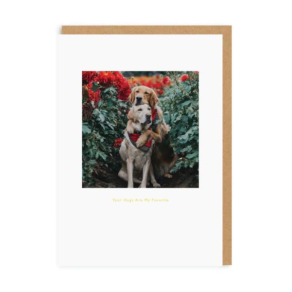 Your Hugs Are My Fav Greeting Card