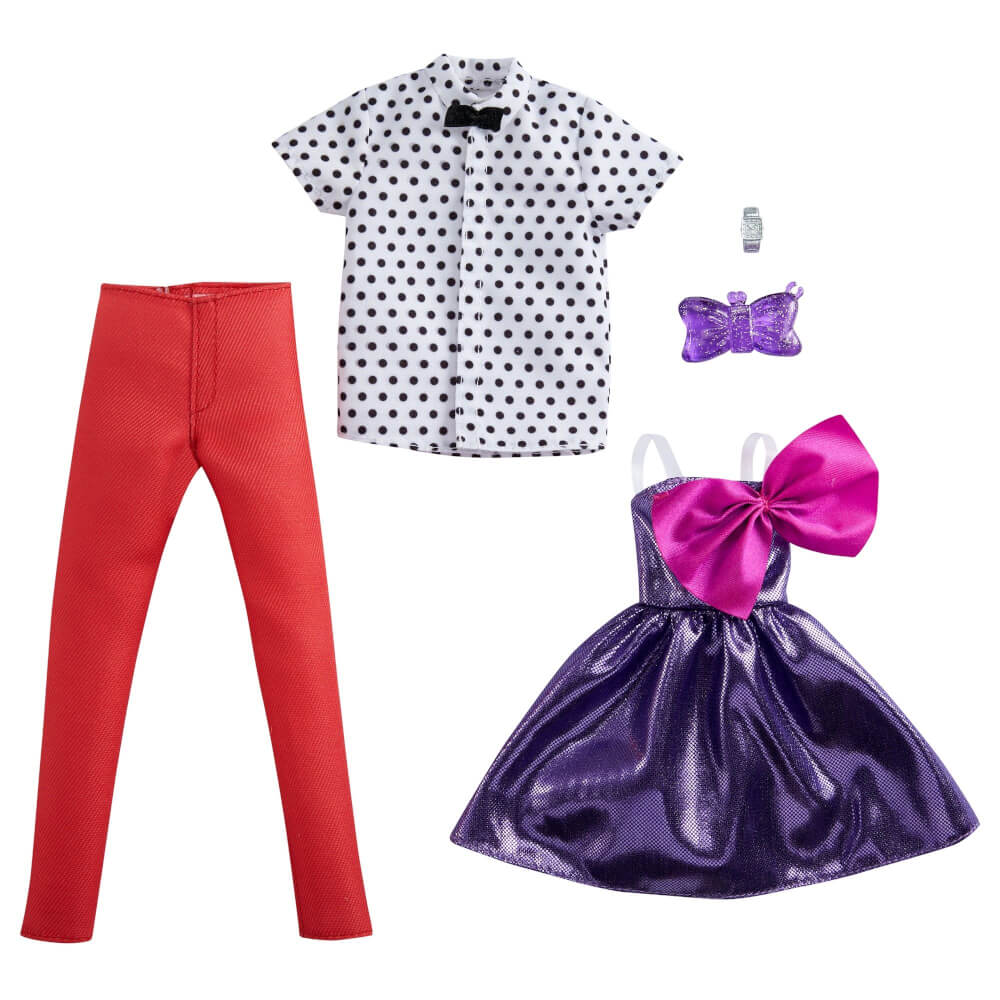 Barbie - Ken & Barbie Fashion 2-Pack - Style B