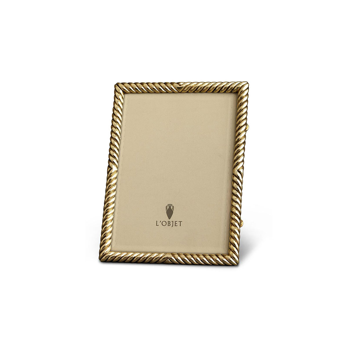 L'Objet I Deco Twist Frame Small Gold