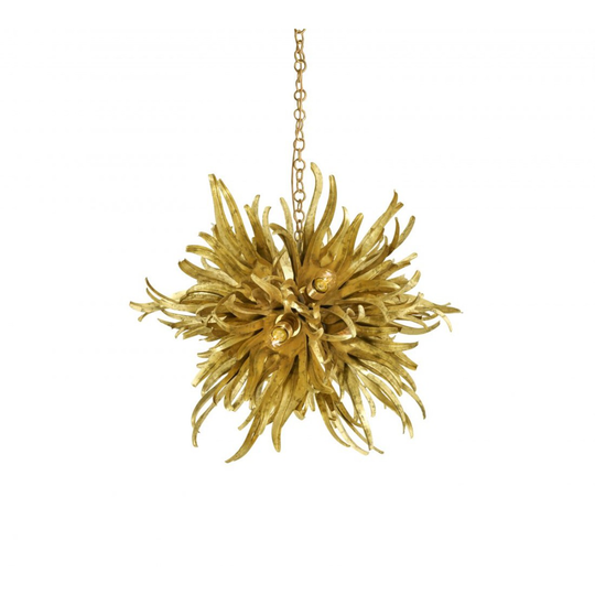 Porta Romana I Small Urchin Chandelier I Bodu Gold
