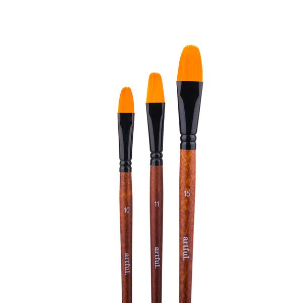 Artful Paint Brushes - Filbert