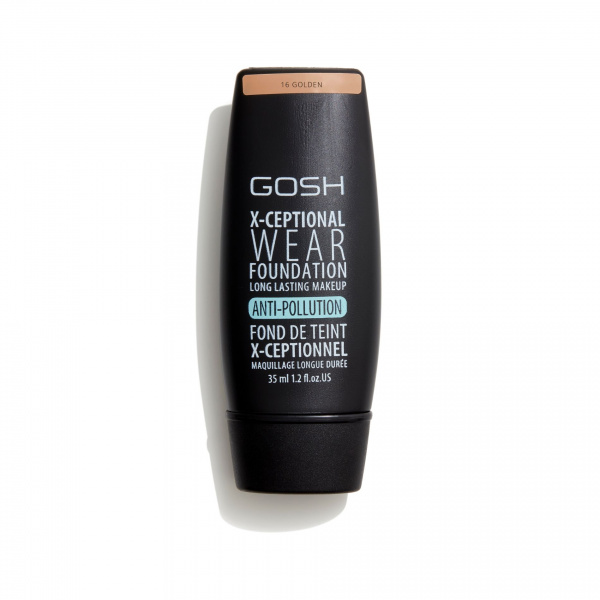 GOSH Copenhagen - X-Ceptional Wear Foundation - 16 Golden