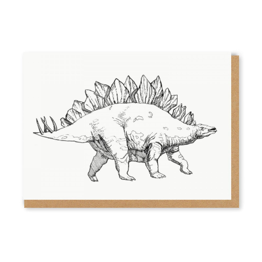 Stegasaurus Greeting Card