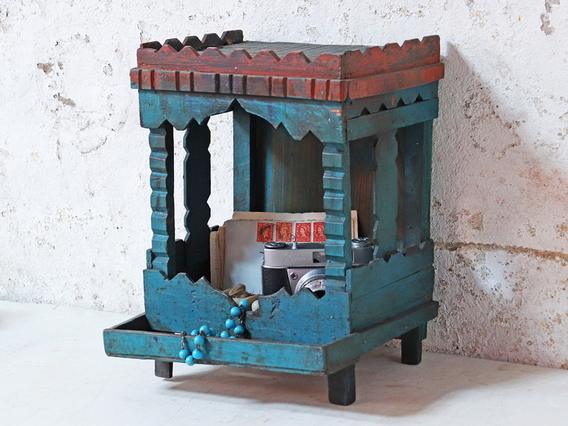 Temple Display Cabinet Large