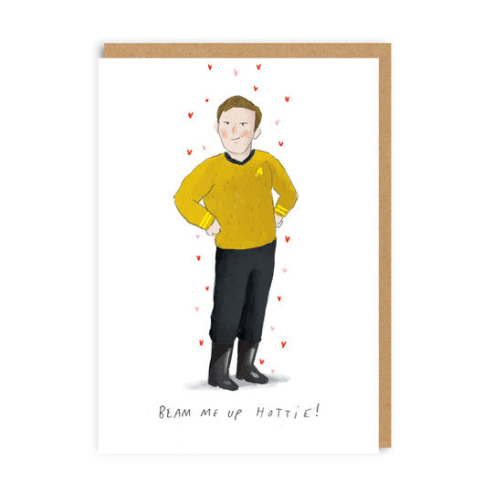 Beamie Up Hottie Greeting Card
