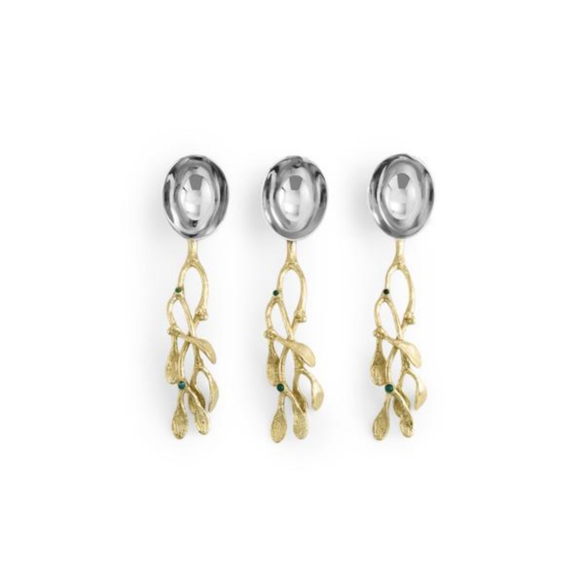 Michael Aram I Mistletoe Spoon Set
