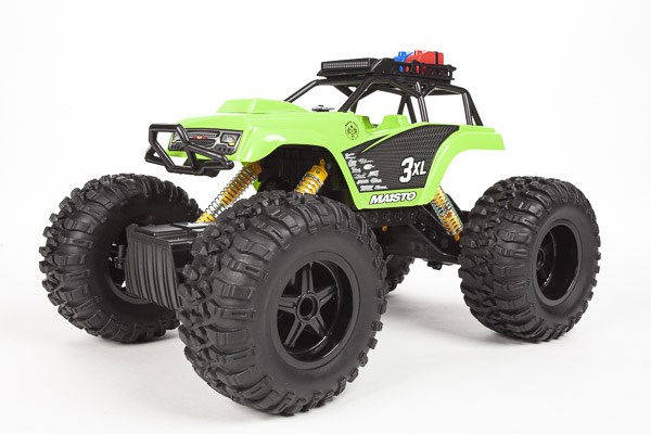 Maisto - Rock Crawler 3XL R/C 2,4GHz (Li-ion+USB) - Green (140038)