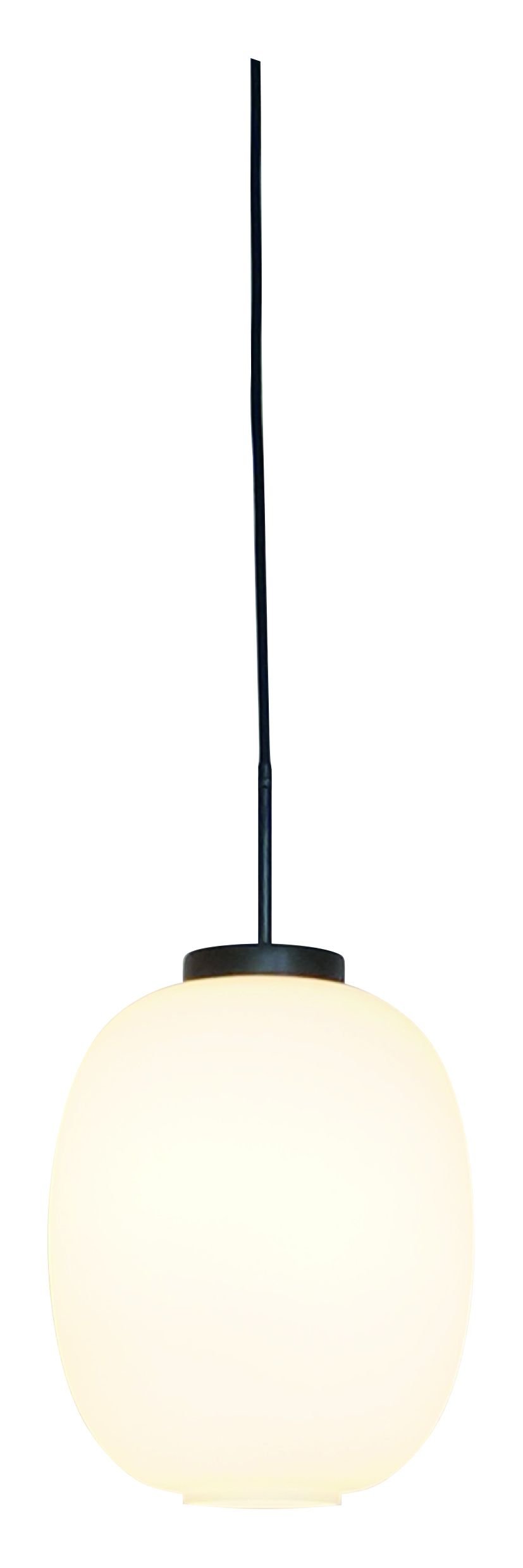 Dyberg-Larsen - DL39 Opal Pendant Lamp - Opal With Black Suspension (8083)