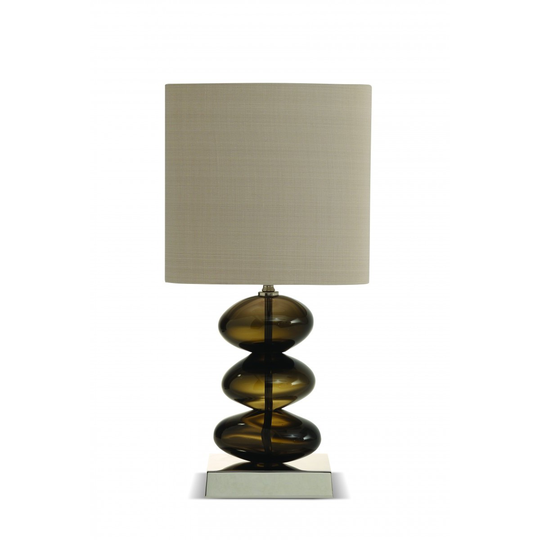 Porta Romana I Small Adam Lamp I Bronze With Nickel Base