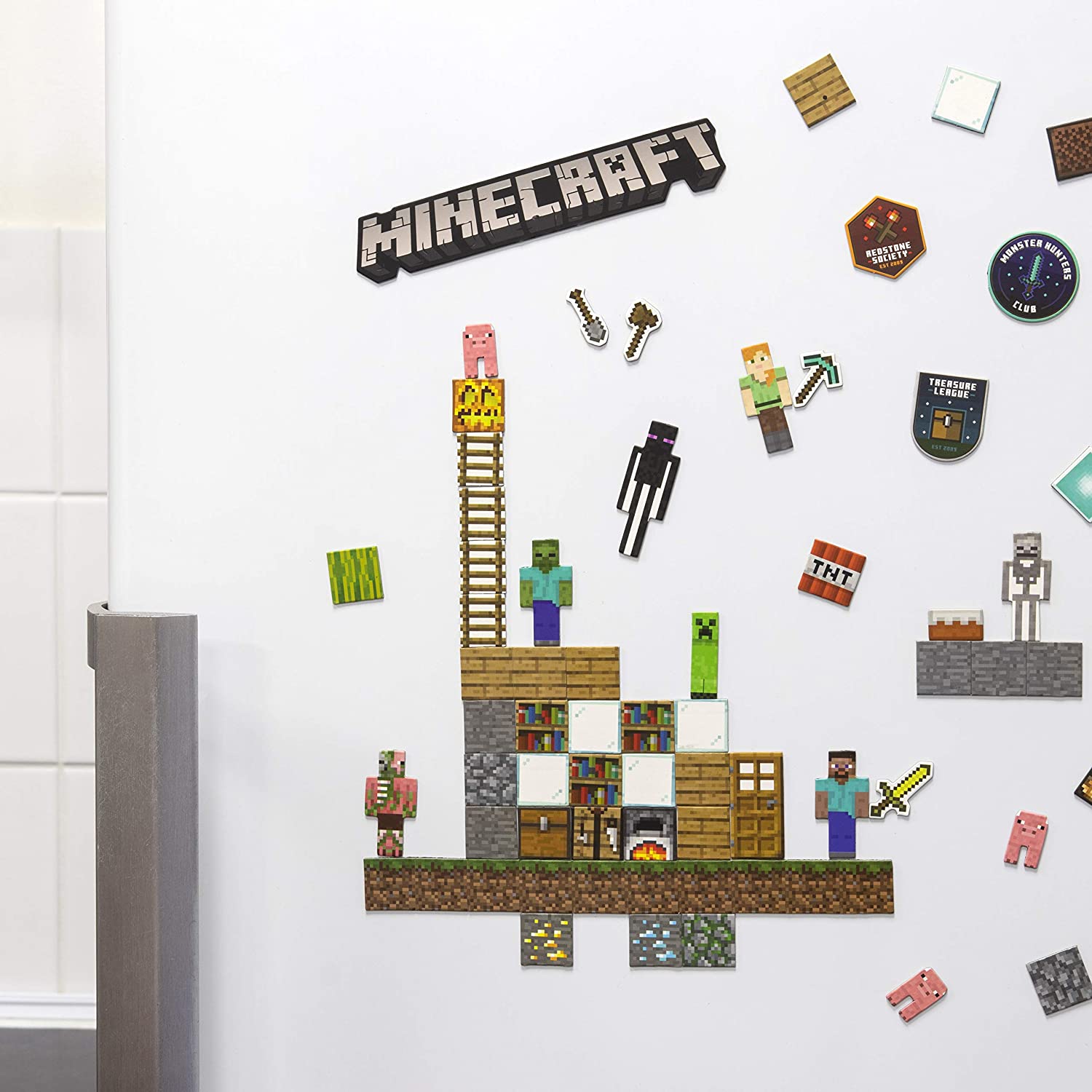 Minecraft Build a Level Magnets (PP6734MCF)