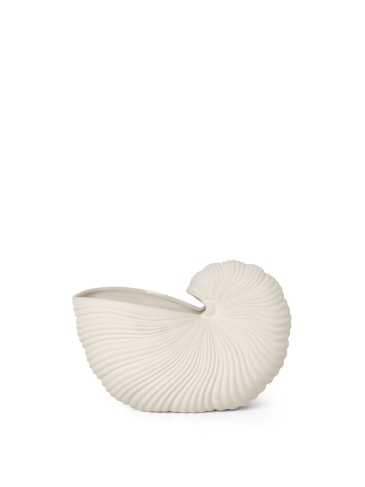 Ferm Living - Shell Vase - Off White (100232202)
