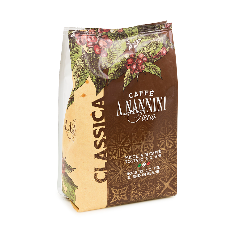 Classica Tradizione Coffee Beans 500g by Nannini