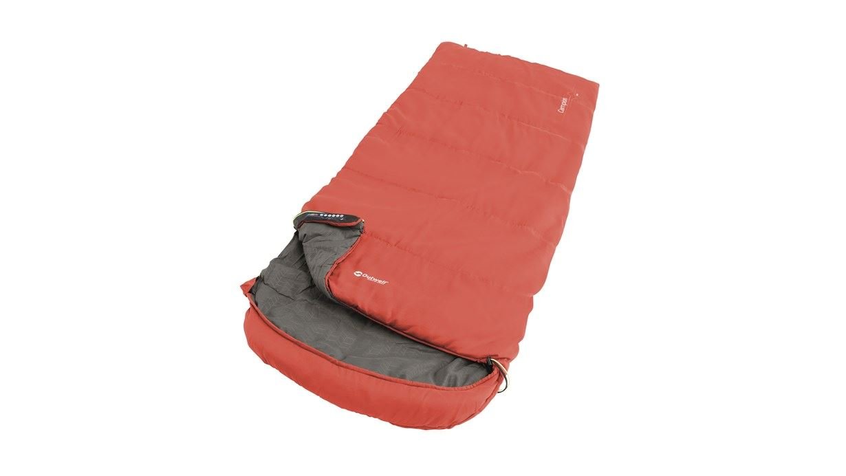 Outwell - Campion Lux Sleeping Bag 2021 - Red (230356)