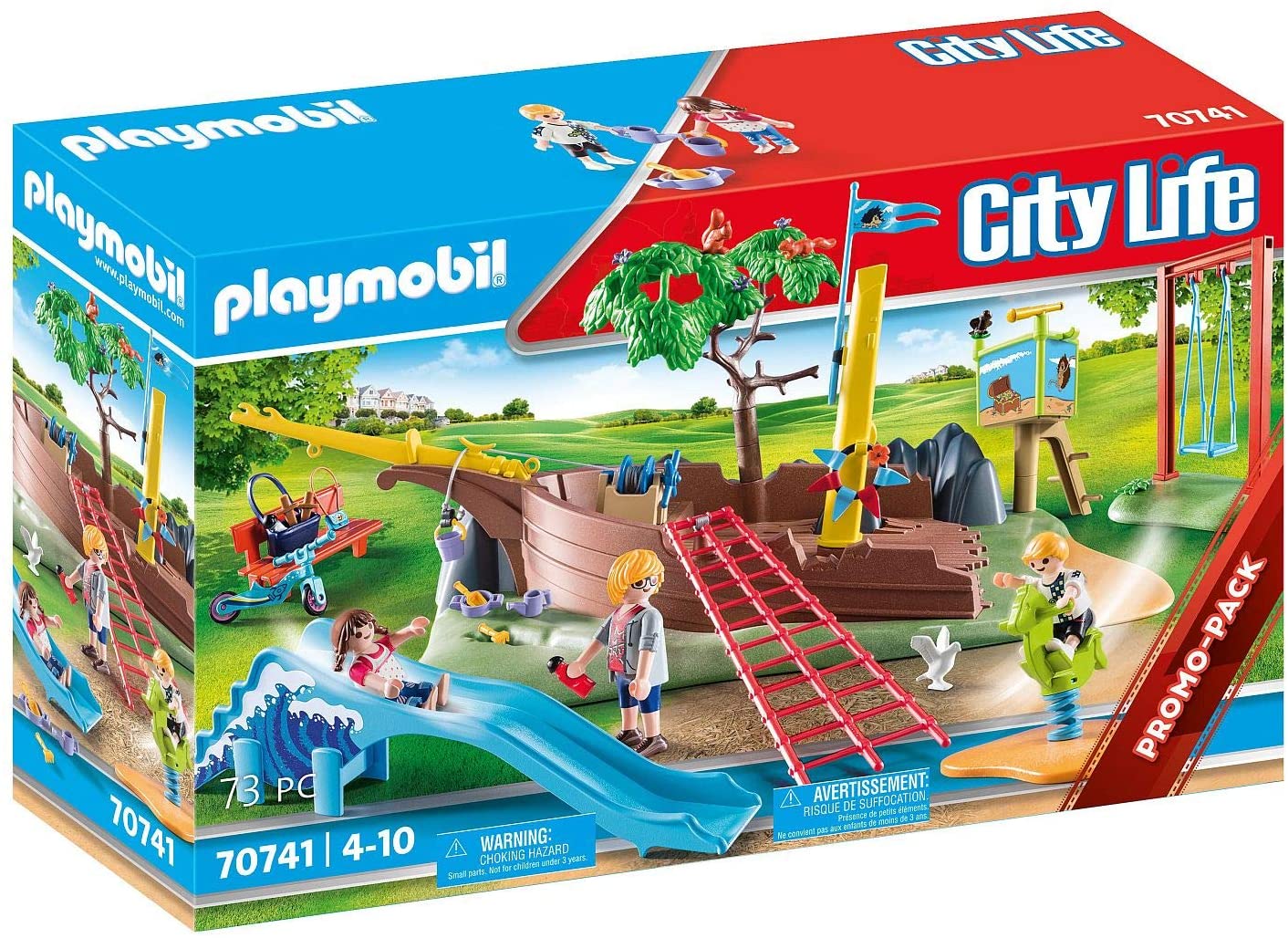 Playmobil - Playground Adventure with Shipwreck (70741)