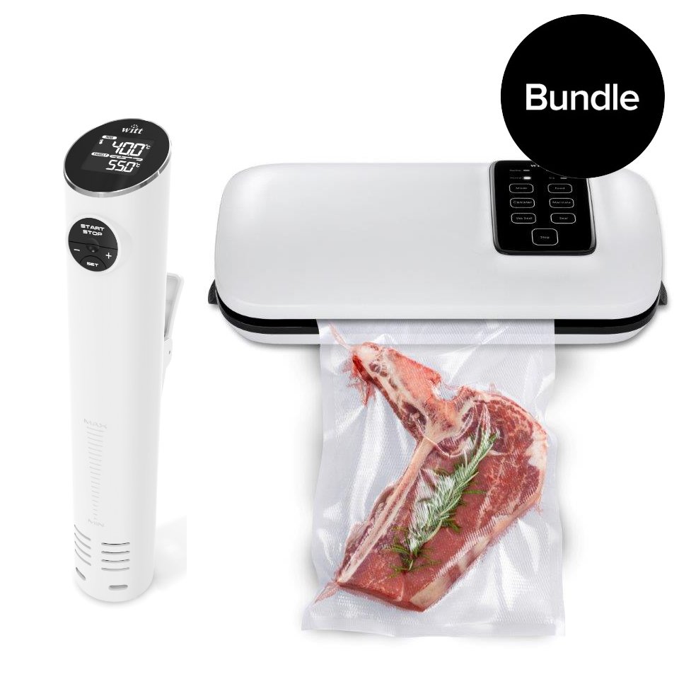 Witt - Sousvide Smart Wifi + Witt Premium Smart Vacuum Sealer - Bundle