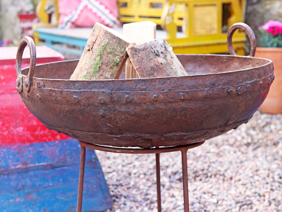 Kadai Fire Bowl - 35CM Mini