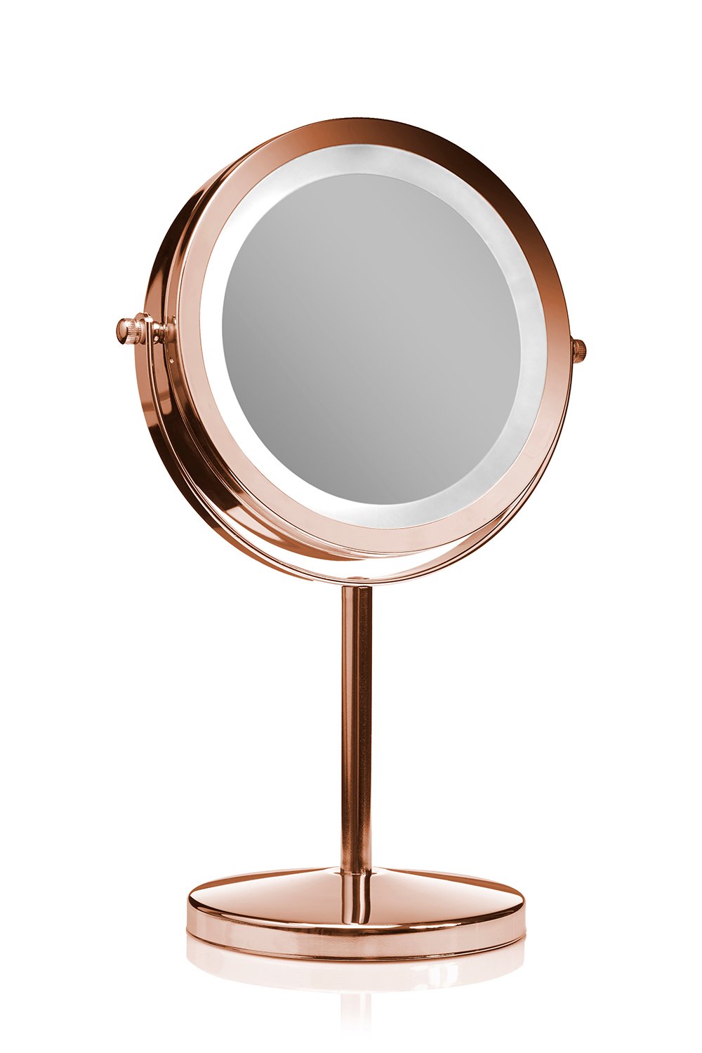 Gillian Jones - Makeup Mirror w/LED - Rosegold