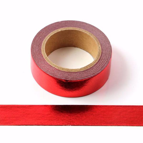 Metallic Red Washi Tape