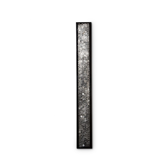Porta Romana I Small Chloe Wall Light I Nickel With Perspex