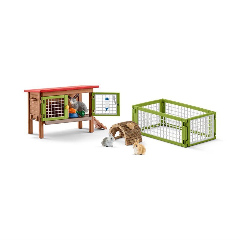 Schleich - Rabbit Hutch (42420)