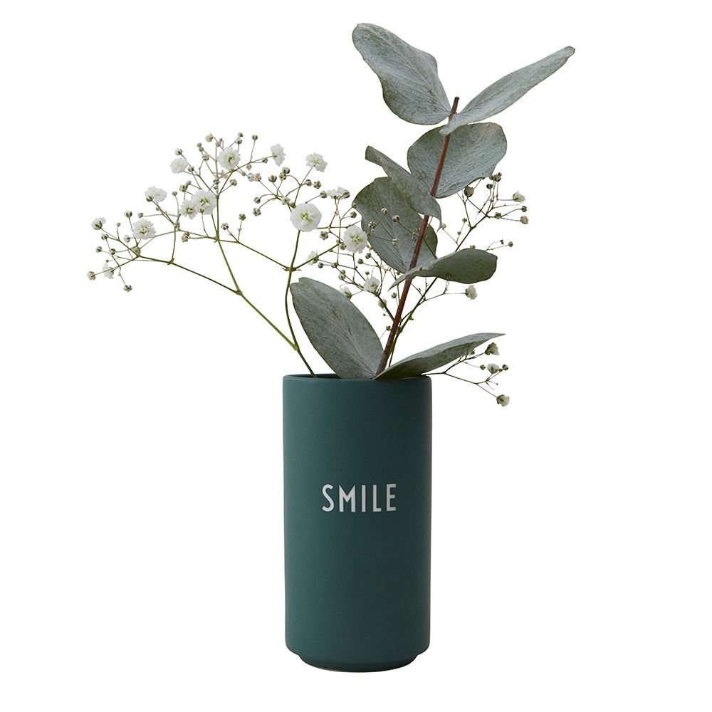 ​Design Letters - Favoritvase Smile - Green (10101005DGSMILE)