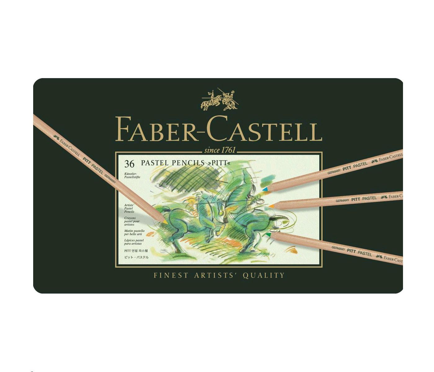 Faber-Castell - Pitt Pastel Colour pencil, 36 pc (112136)