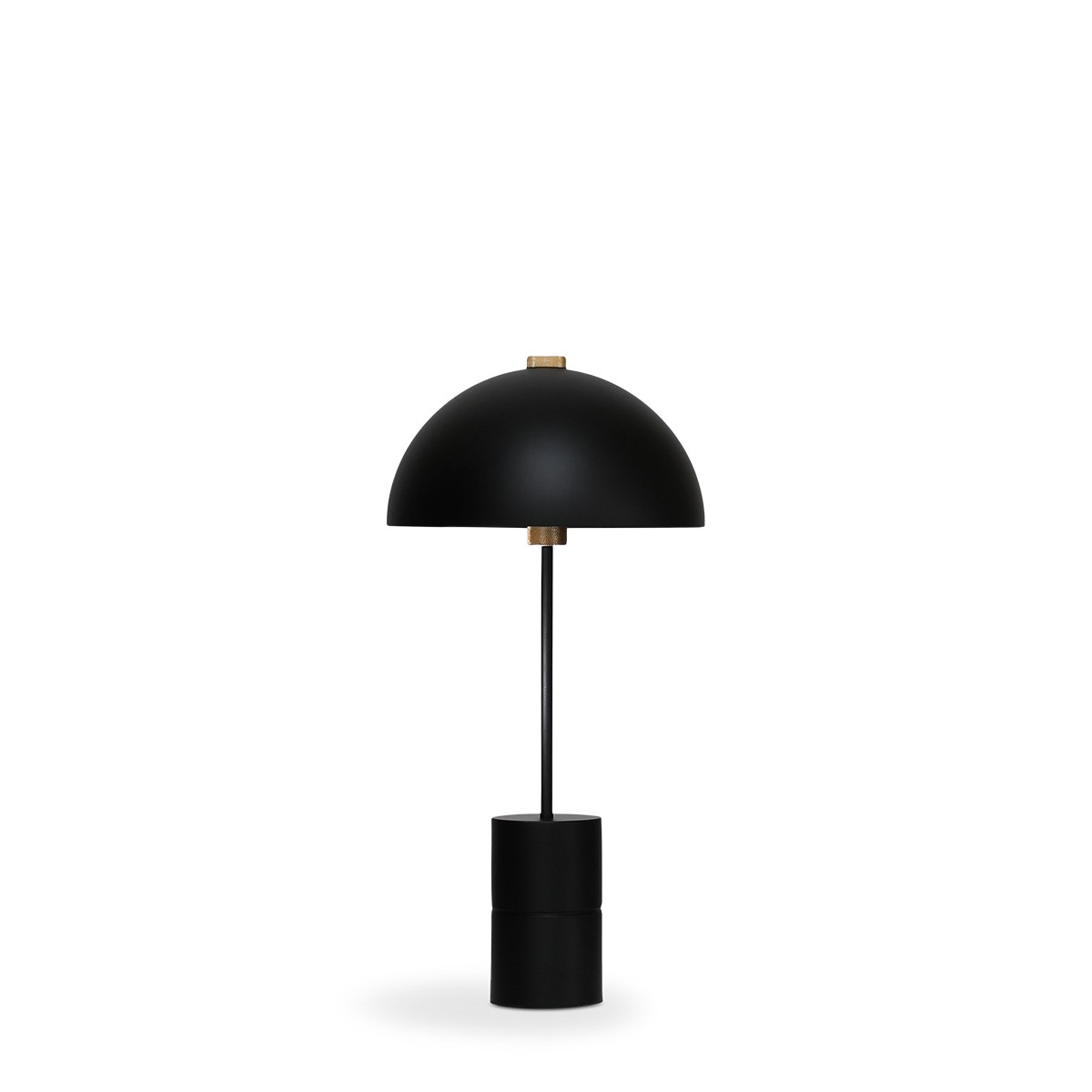 Handvark I Studio Table Lamp Black with Brass