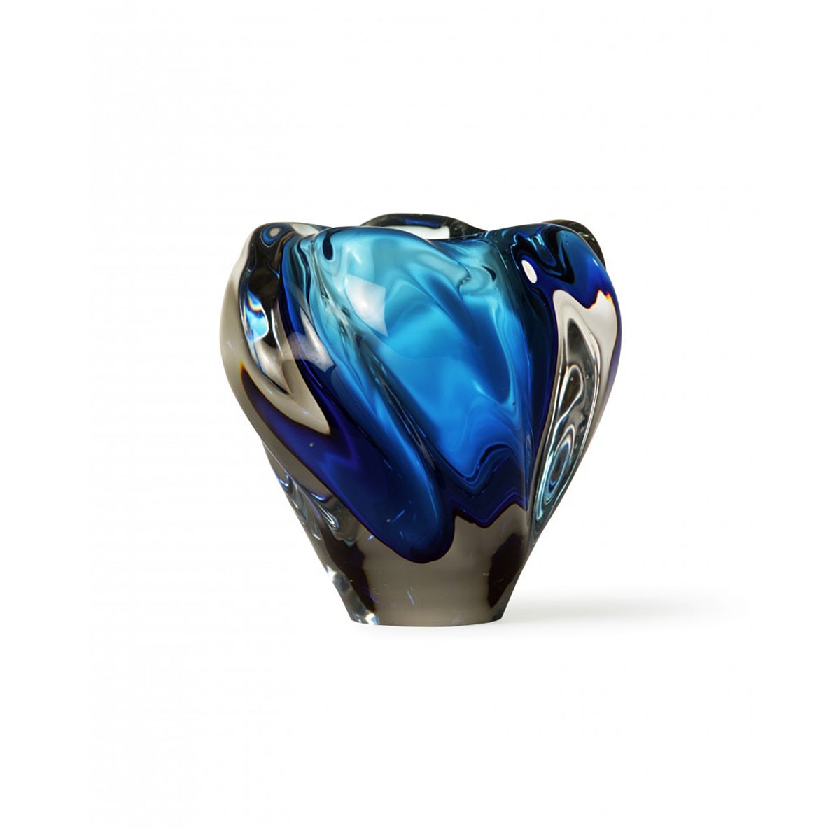 Porta Romana I Small Peony Vase | Cobalt
