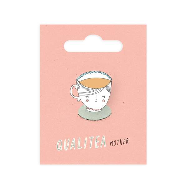 Qualitea Mother Enamel Pin