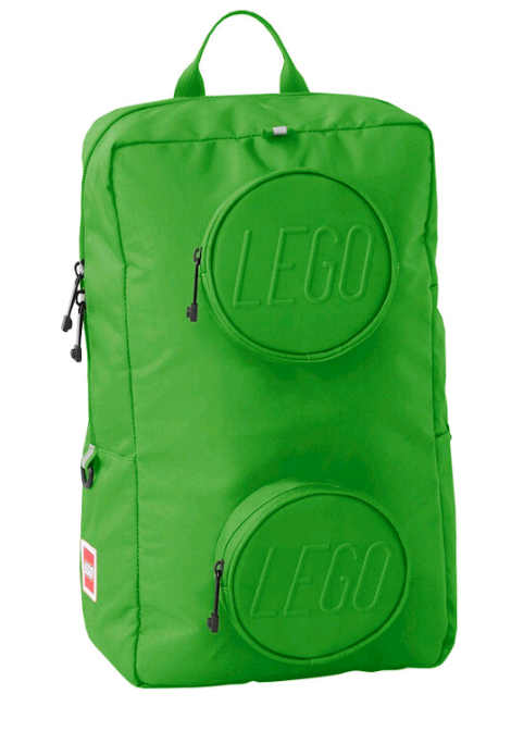 LEGO School - Signature Brick 1x2 Backpack - Bright Green (20204-0037)
