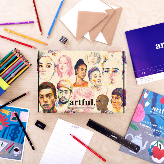 Artful: Let's Learn Colouring Pencils Starter Box