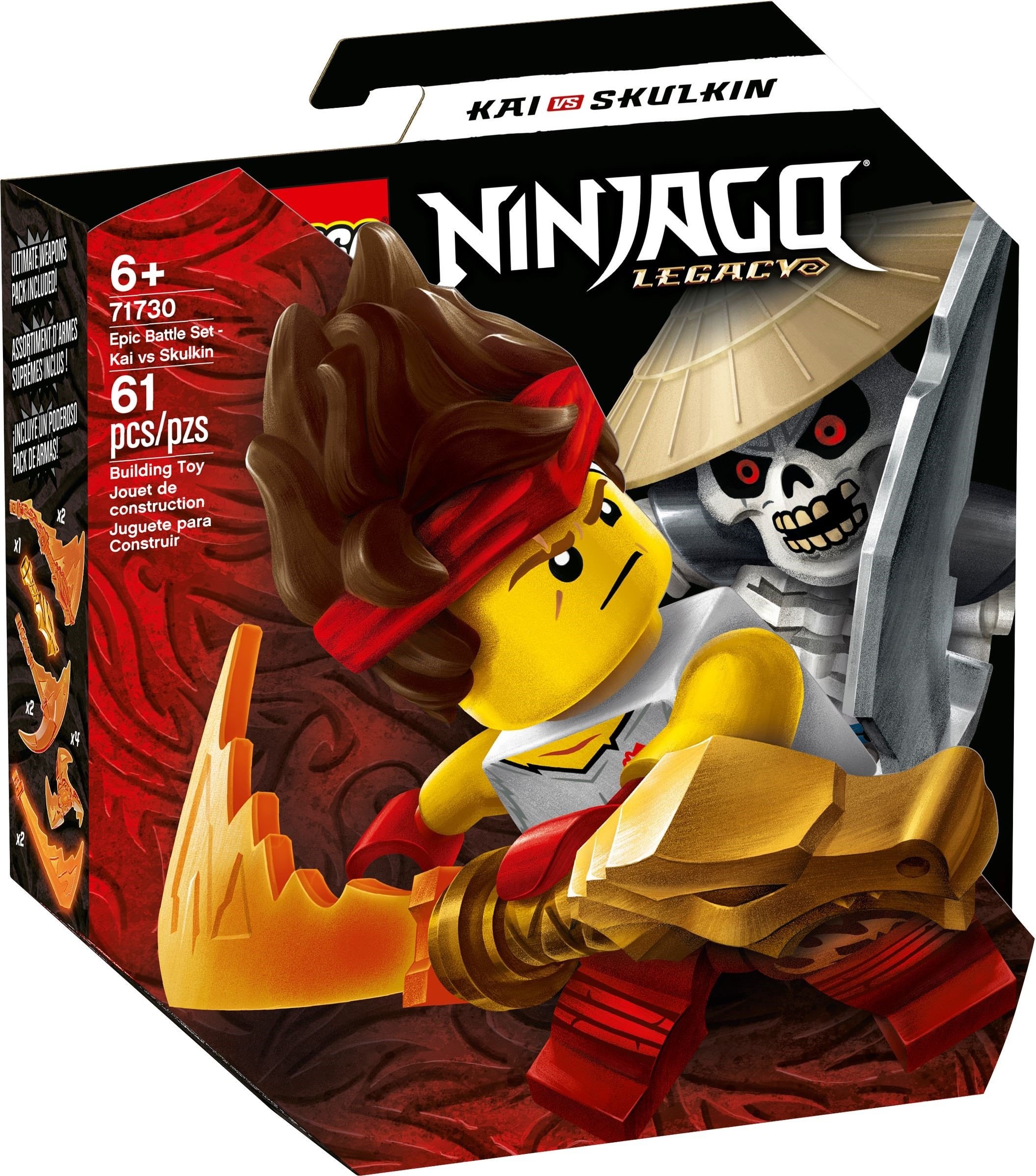 LEGO Ninjago - Epic Battle Set - Kai vs. Skulkin (71730)