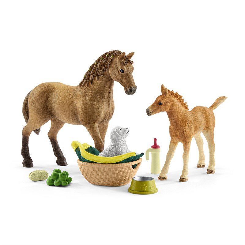 Schleich - Horse Club - Sarah’s Baby Animal Care (42432)
