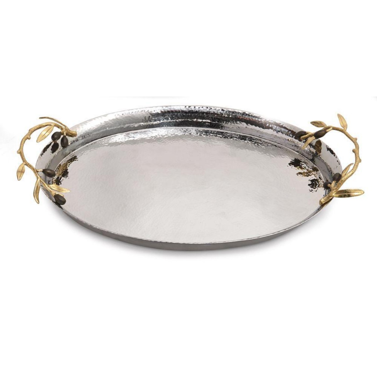 Michael Aram I Olive Branch Oval Serving Tray