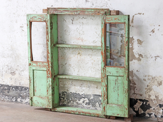 Shabby Chic Window Frame Green