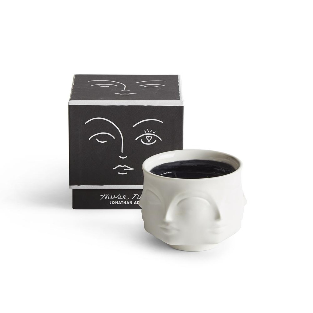 Jonathan Adler I Muse Noir Ceramic Candle