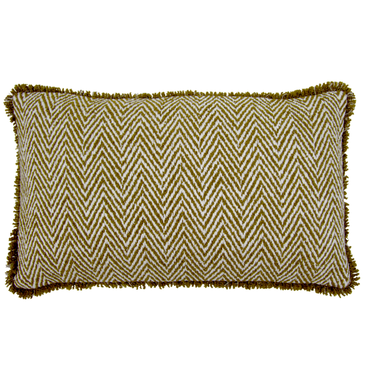 de Le Cuona | Spitfire Cushion With Fringe Amazon