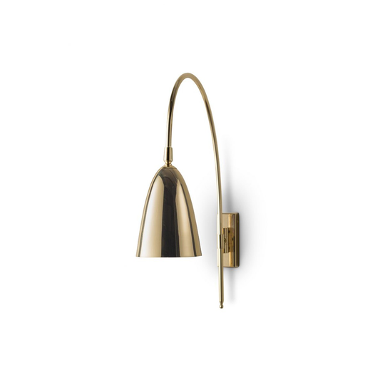 Porta Romana I Kingsley Wall Light I Brass