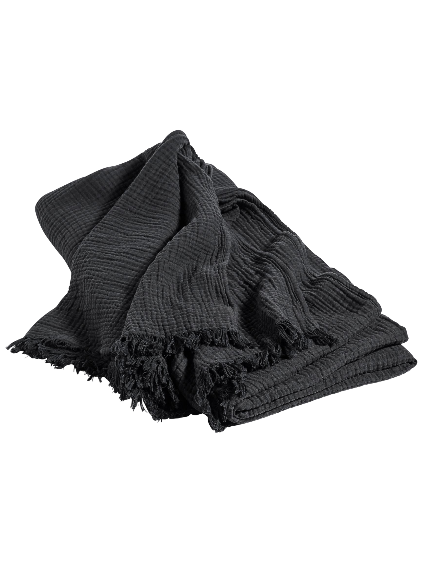 HAY - Crinkle Bedspread - Antracit (506391)