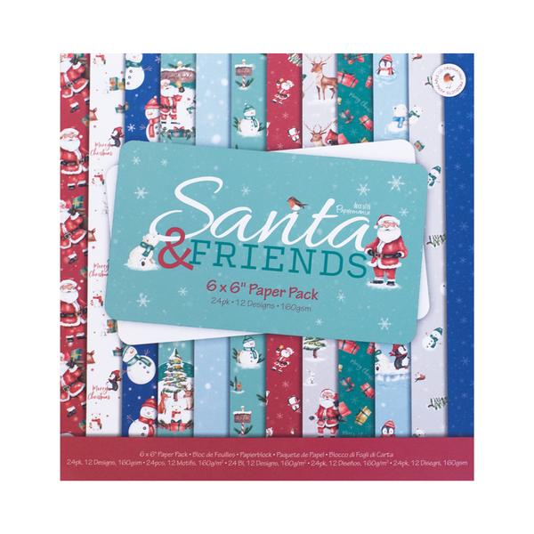 Santa & Friends 6x6 Paper Pack