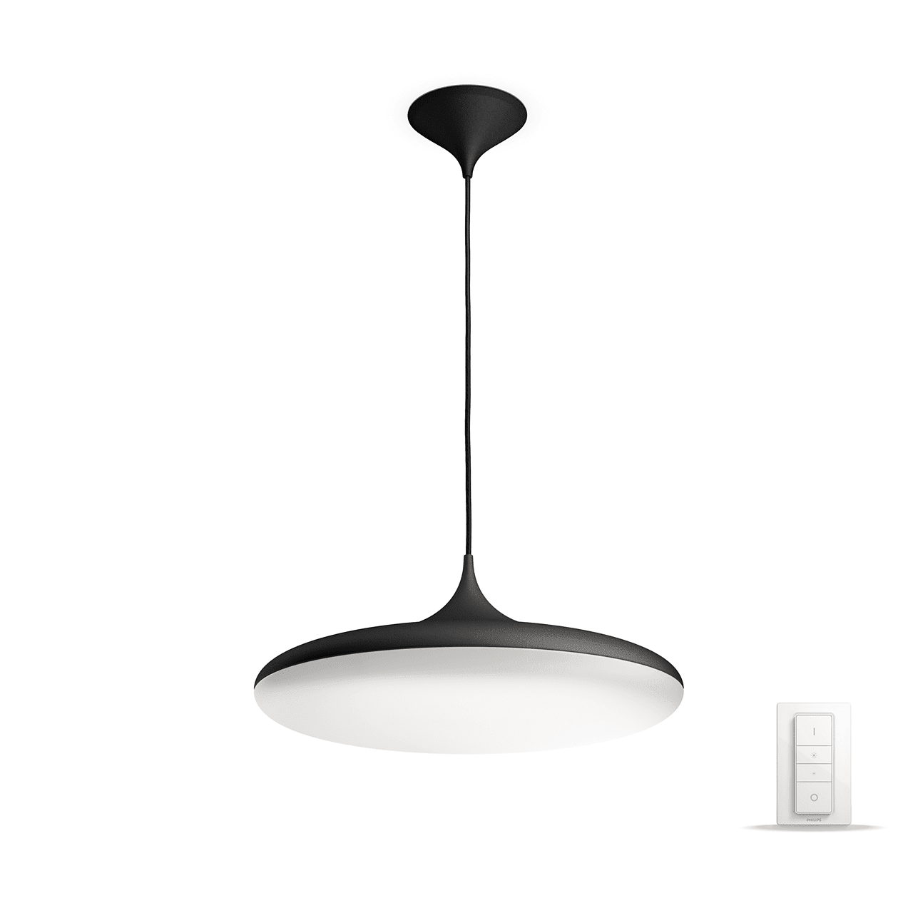 Philips Hue - Cher Hue Pendant Black - White Ambiance - Bluetooth