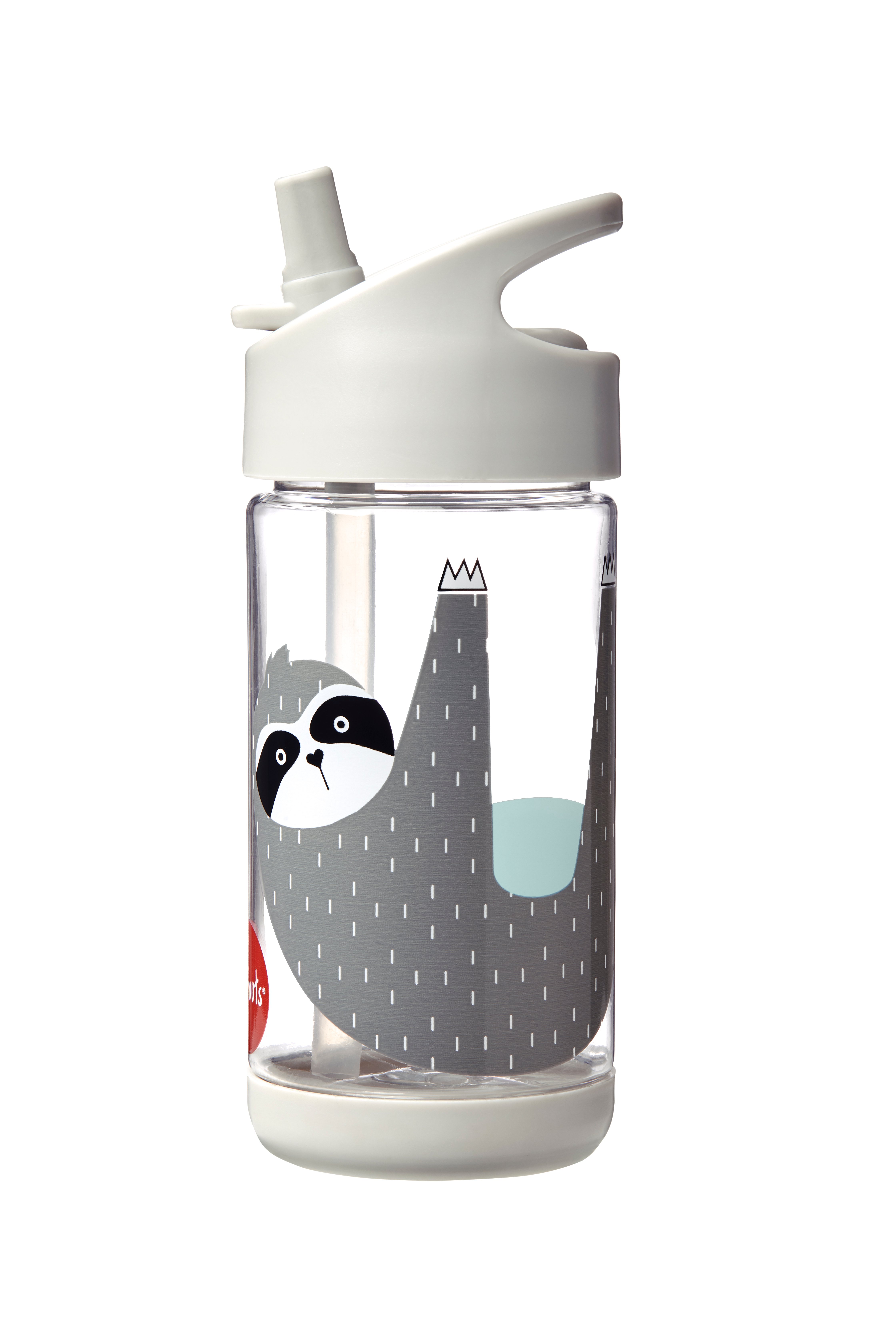 3 Sprouts - Water Bottle - Gray Sloth