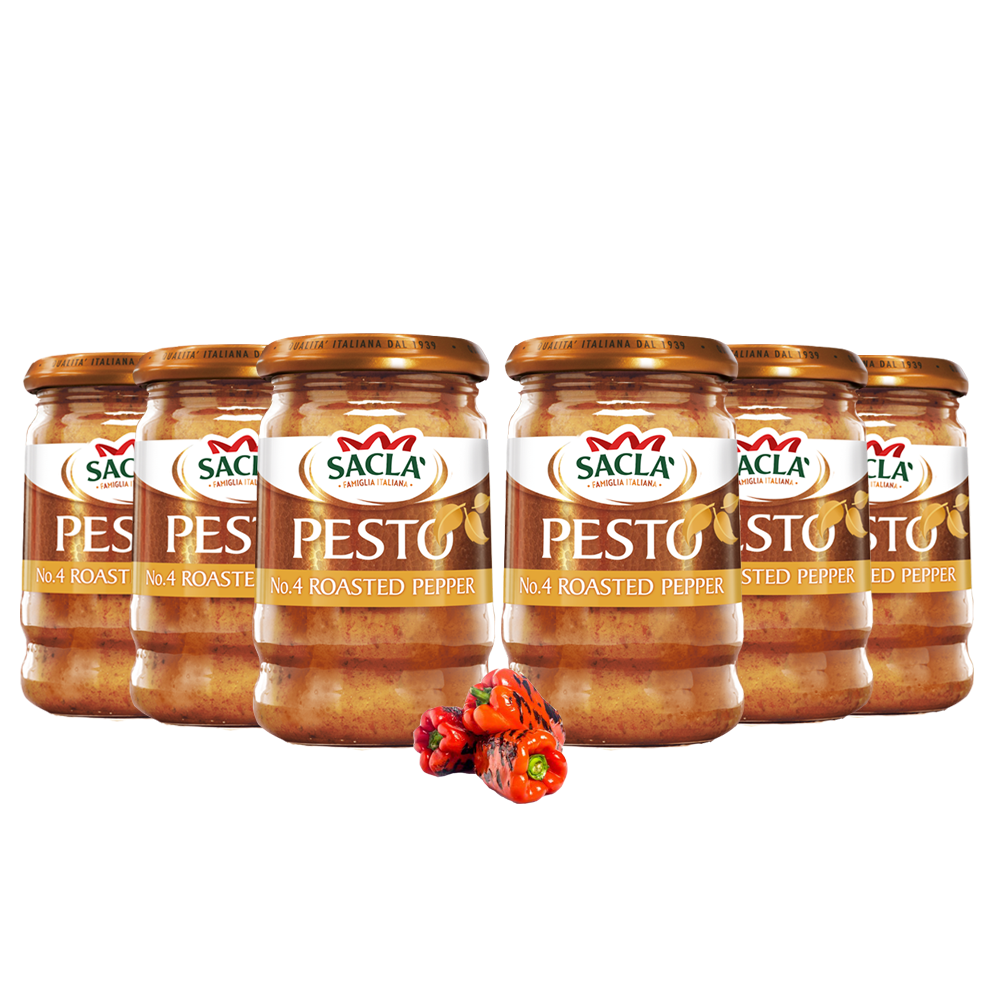 Roasted Pepper Pesto Parcel