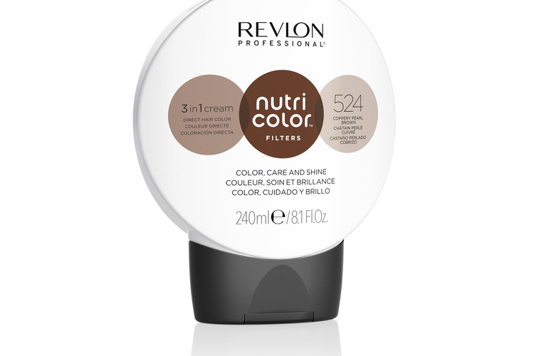 Revlon - Nutri Color Filters Toning 240 ml - 524 Coopery Pearl Brown